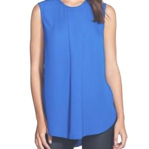 Vince Camuto || Royal Blue Sleeveless Blouse || Small